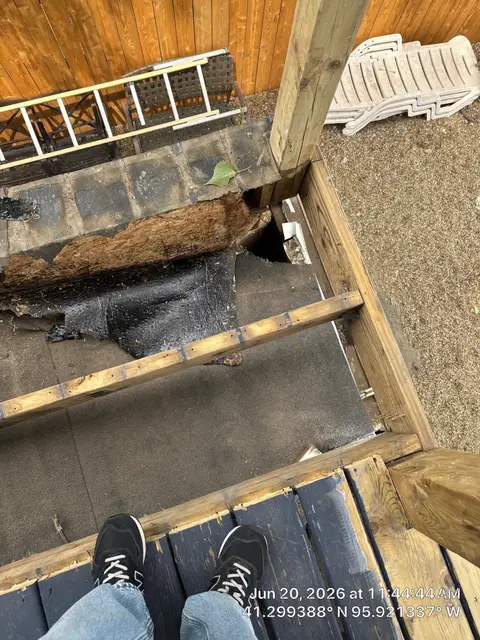 Roof Deck and OSB Sheathing Repair in Carter Lake, IA