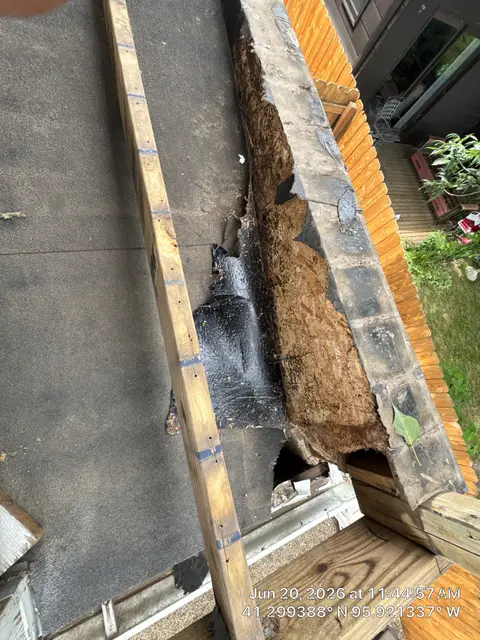 Roof Deck and OSB Sheathing Repair in Carter Lake, IA – photo 3