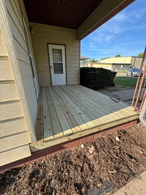Front Porch Deck Rebuild in Dodge, NE