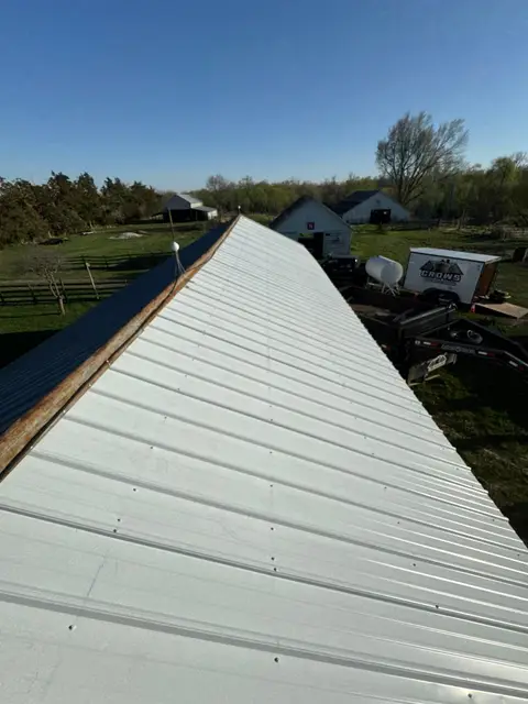 Ribbed Metal Roof on an Outbuilding in Hooper, NE – photo 6