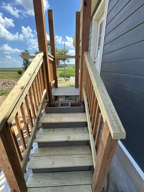 Fiber Cement Siding and Composite Deck in Tekamah, NE – photo 4