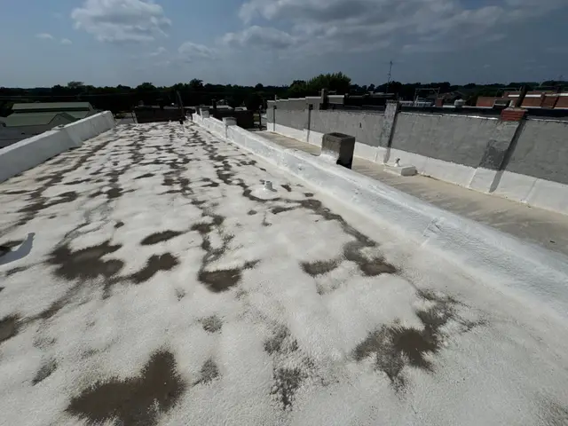Commercial Flat Roof Inspection and Coating Repair in West Point, NE
